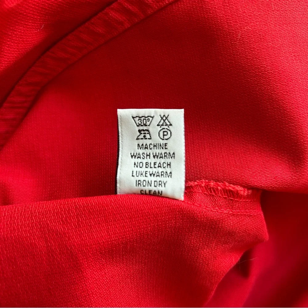 Moschino Junior Couture L’Italia Red Jumper Dress Size 14A (14 years) - Picture 9 of 9